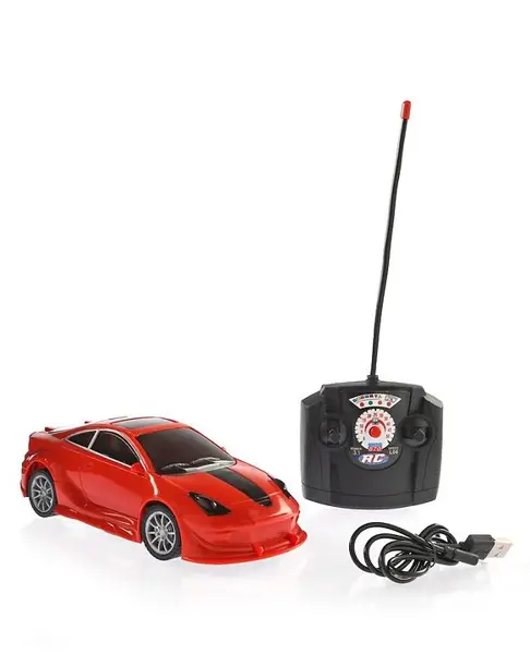 Remote Control Racing Battery Operated Car - Red