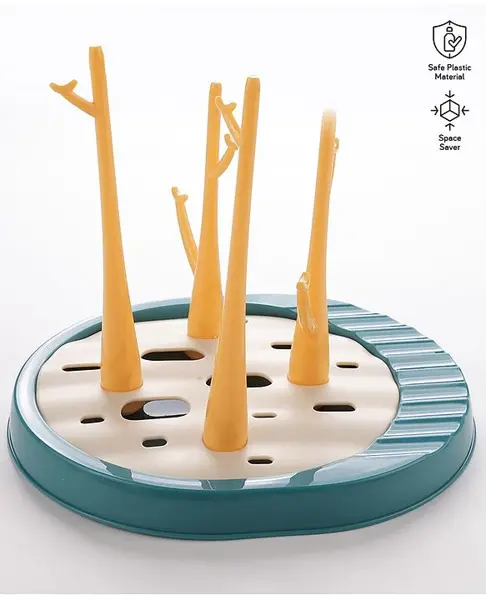 Bottle Drying Rack - Green