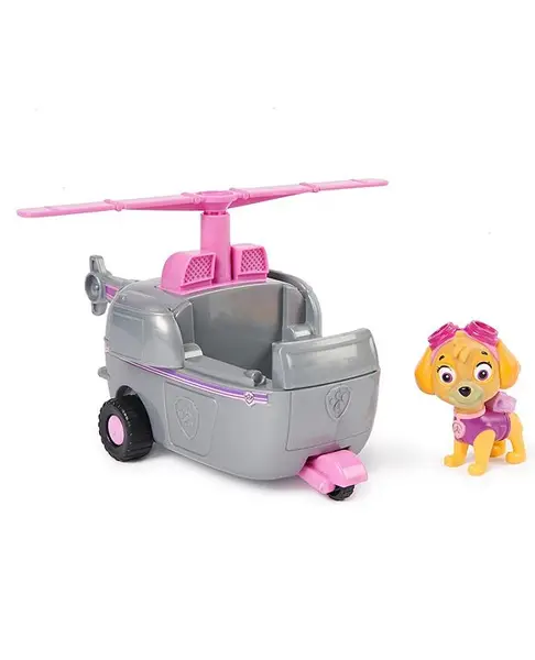 Paw Patrol Basic Free Wheel Vehicle Skye Helicopter - Pink