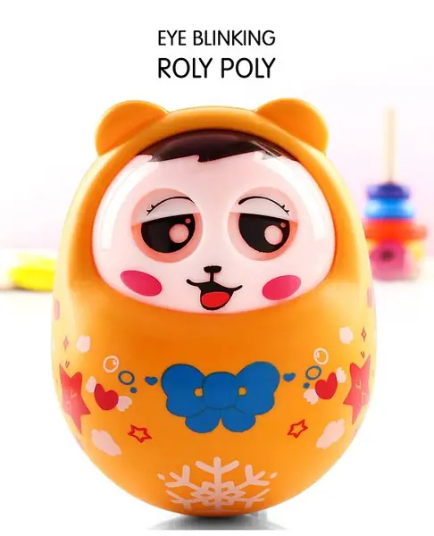 Eye Blinking Roly Poly-Orange