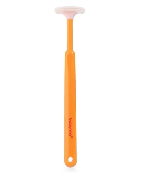 Babyhug Tongue Cleaner - Orange