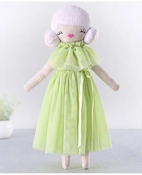 Bonfino Hannah Soft Candy Doll Green - Height 30 cm