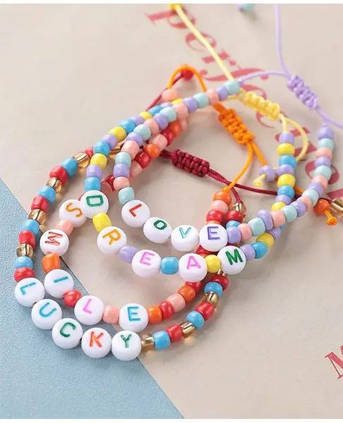 Babyhug Bracelets Free Size Pack of 4  - Multicolor