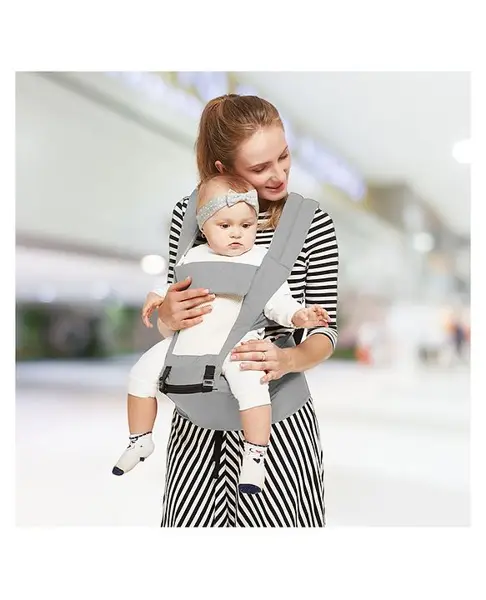 R for Rabbit Upsy Daisy Baby Carrier cum Kangaroo Bag  Ergonomic Baby Carry Bag  Adjustable Hip Seat Belt  Stylish belt for mothers  Carrier with 4 in 1 carry Position for 3 to 24 months
