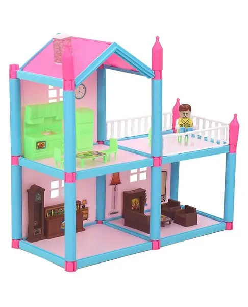 Mamma Mia Lovely House Multicolour- 78 pieces