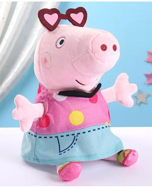 Peppa Pig Fancy Plush Soft Toy Red - Height 30 cm