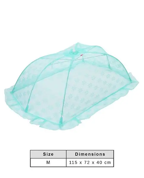 Babyhug Portable Baby Mosquito Net Medium  - Green