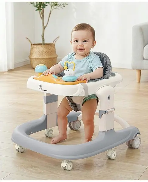 R for Rabbit Little Feet Sportz Baby Walker for Kids 9 to 18 Months for boy Girl Push Activity Walker with Music
