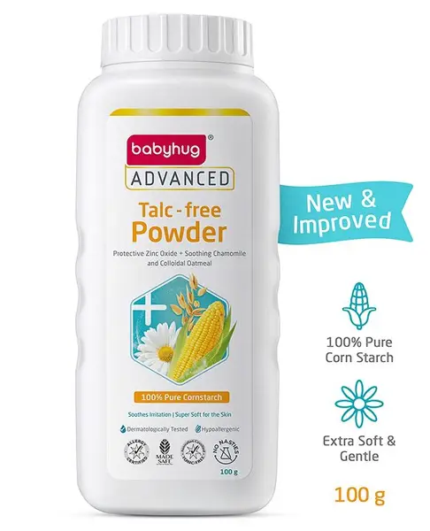 Babyhug Advanced Talc-Free Powder - 100 g