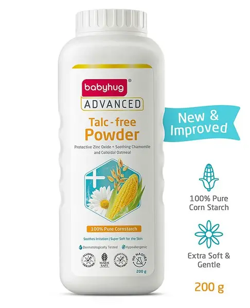 Babyhug Advanced Talc Free Powder - 200 g
