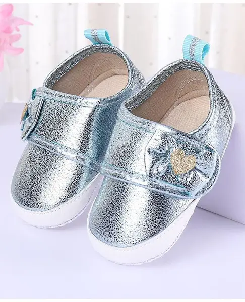 Cute Walk by Babyhug Booties Female Blue 19