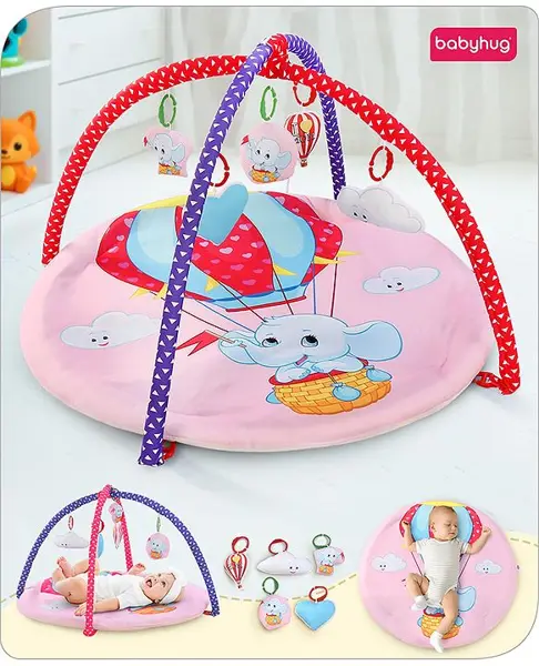 Babyhug Play Gym with Hanging Toys