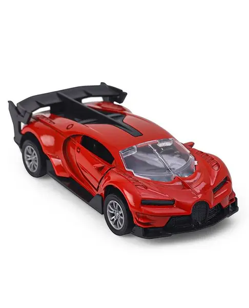 Kids Fun Toys Pull Back 1:32 Die Cast Sports Car - Red