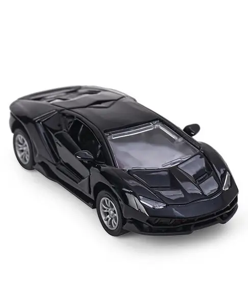 Kids Fun Toys Pull Back 1:32 Die Cast Sport Toy Car - Black