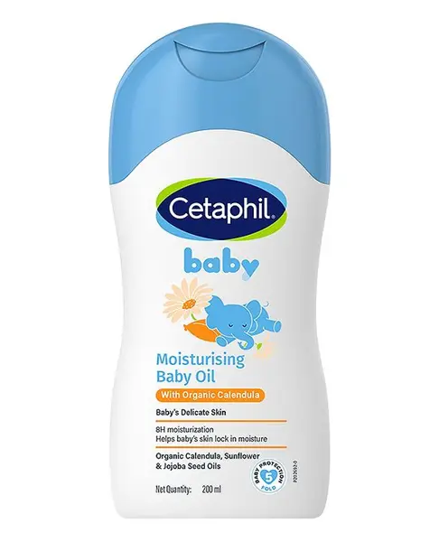 Cetaphil Baby Moisturizing Oil With Organic Calendula - 200ml