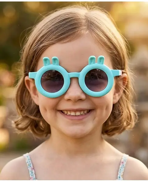 Babyhug Sunglasses With Applique - Green & Blue