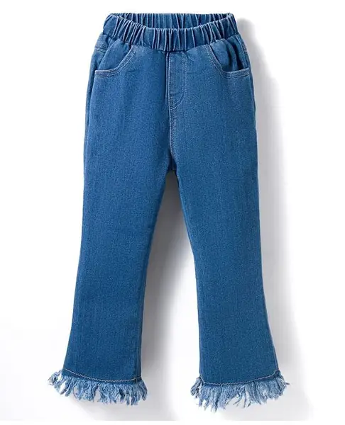 Mark & Mia Full Length Solid Jeans - Blue