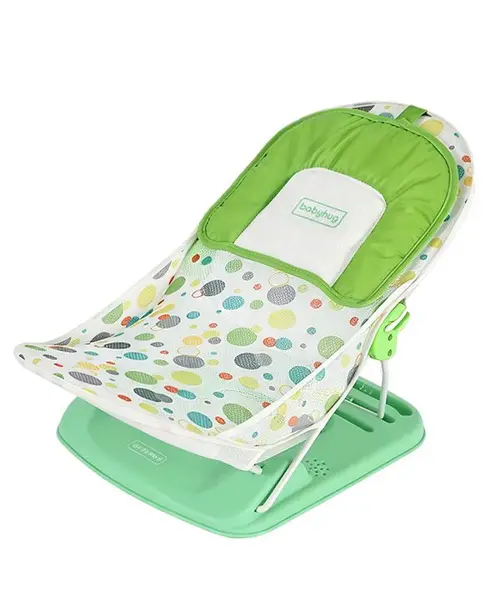 Babyhug Bubble Joy Bather Polka Print - Green