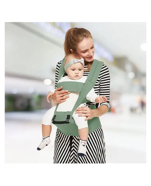 R for Rabbit Upsy Daisy Baby Carrier cum Kangaroo Bag  Ergonomic Baby Carry Bag  Adjustable Hip Seat Belt  Stylish belt for mothers  Carrier with 4 in 1 carry Position for 3 to 24 months
