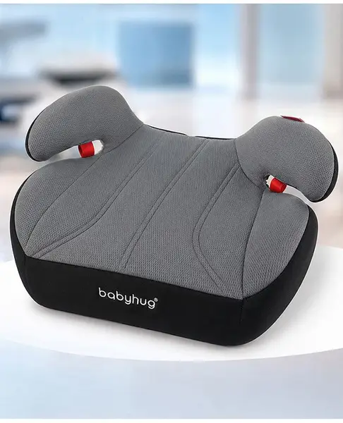 Babyhug High Raise Car Booster Seat - Red & Black