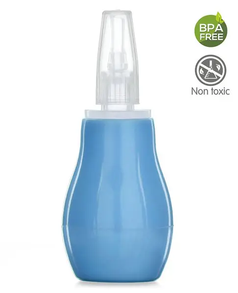 Babyhug Silicone Nasal Aspirator - Blue