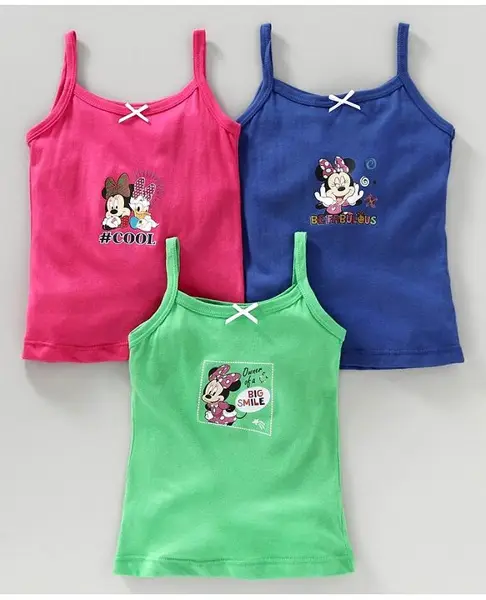 Bodycare Singlet Slips Pack of 3 - Multicolor