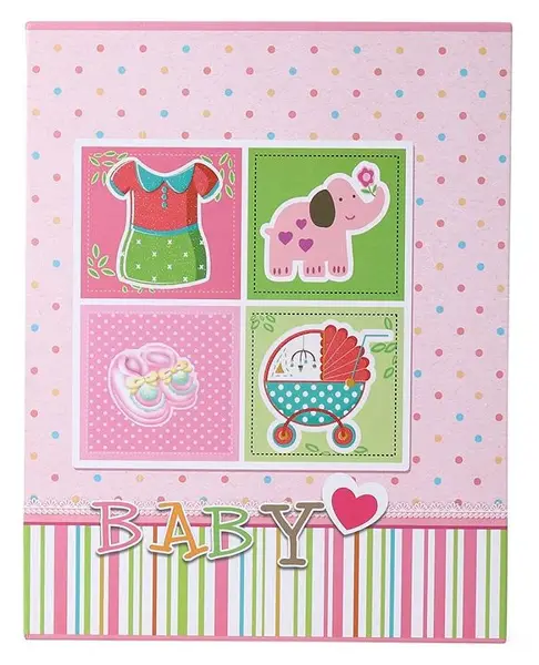 Photo Album Baby Print - Pink