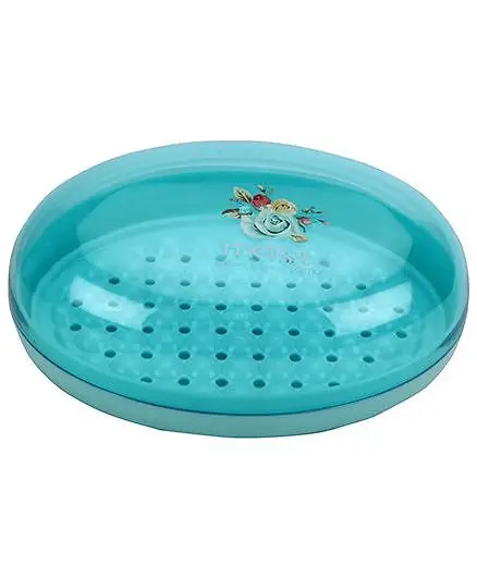 Oval Shape Soap Case - Sea Green
