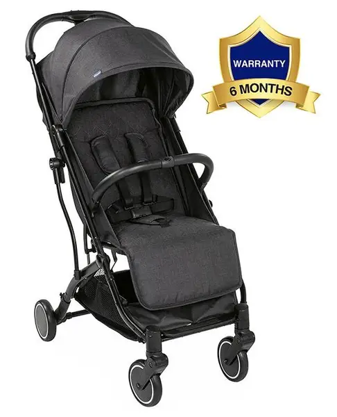 Chicco Trolleyme Stroller Stone - Black