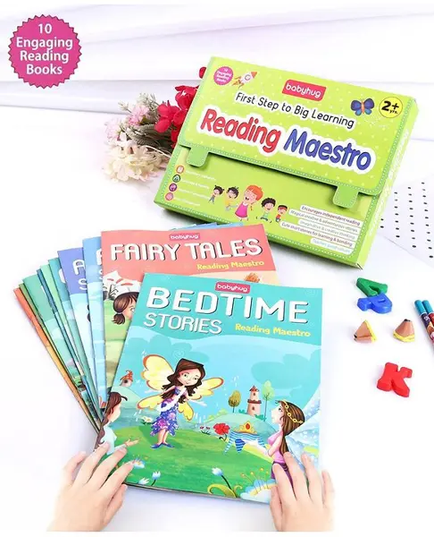 Babyhug First Step to Big Learning Reading Maestro Books Set of 10 - English