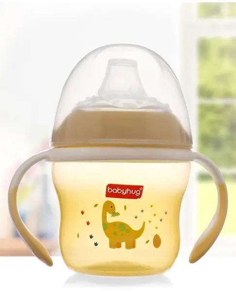 Babyhug Twin Handle Soft Spout Cup Yellow - 150 ml