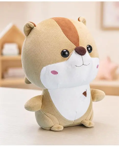 Babyhug Baby Cat Plush Toy - Height 20 cm