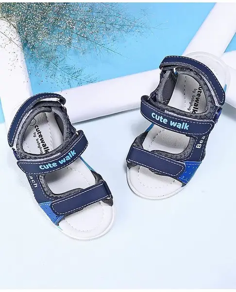 Cute Walk by Babyhug Sandals - Blue