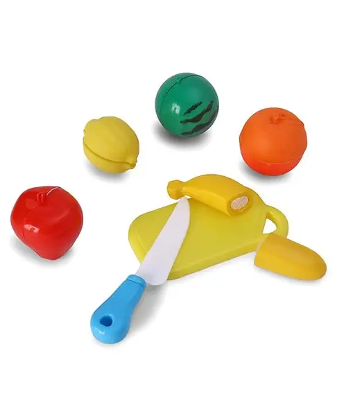 Bliss Kids Cutting Fruit  Play Foods - Multicolor