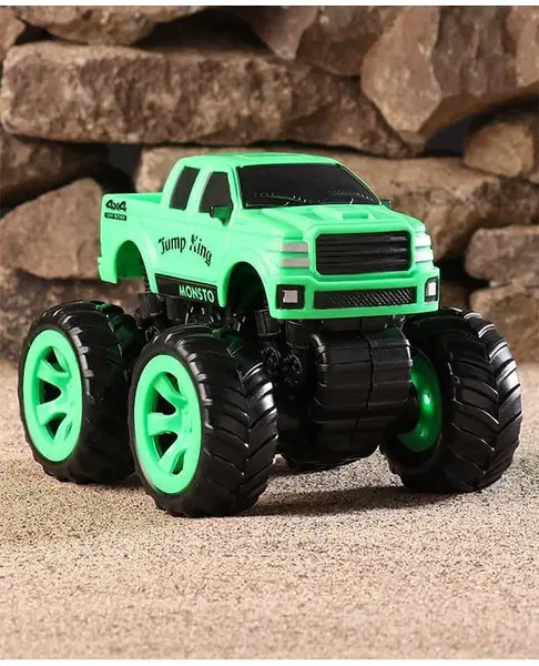 Monsto Friction Monster Truck - Green