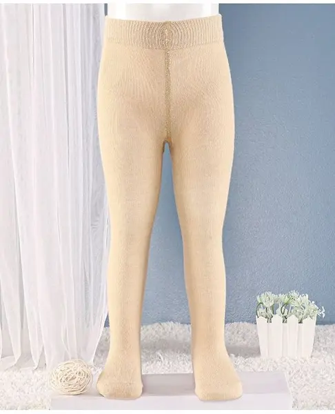 Mustang Solid Colour Footed Tights - Beige
